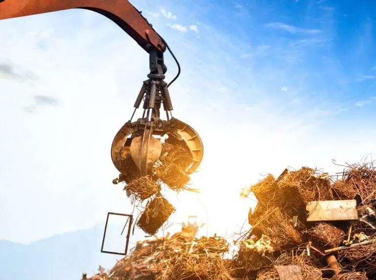 crane grab scrap